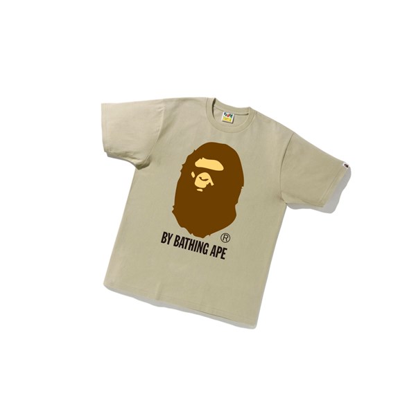 A BATHING APE Bape By Bathing Ape Tee Kurzes Sleeve T-shirts Herren Beige | 78610QMEK