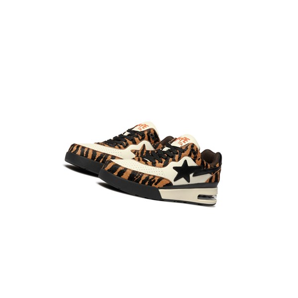 A BATHING APE Bape Cny Straßen Sta M1 Mid Sneakers Herren Braun | 24816DVXY