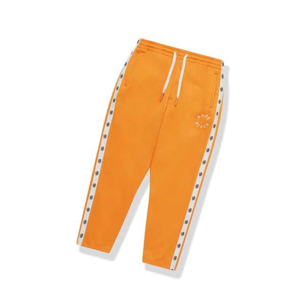 A BATHING APE Bape Logo Track Long Hose Herren Orange | 16423TJMX