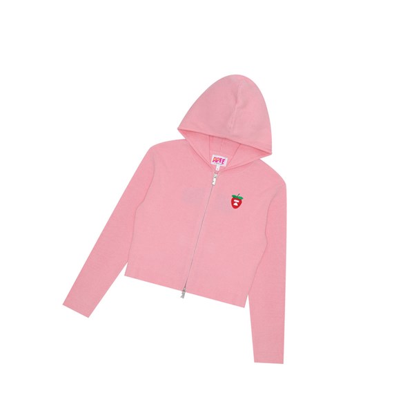 A BATHING APE Bape Mit Kapuze Cardigan Cardigan Strickjacke Damen Rosa | 25830UQXI