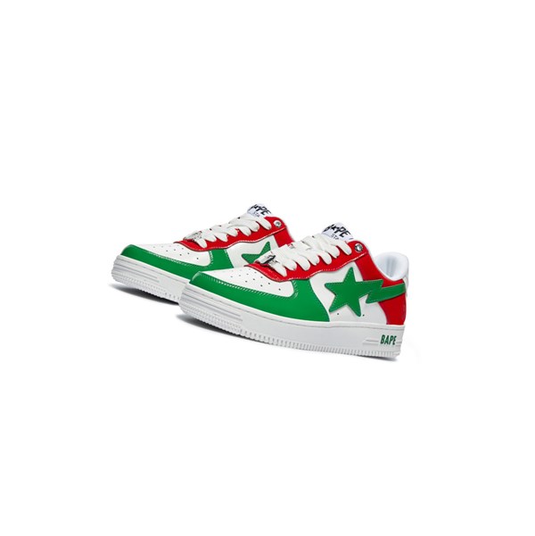 A BATHING APE Bape Sta M1 Low Sneakers Herren Grün | 79628FYIG