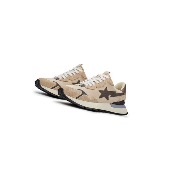 A BATHING APE Bape Straßen Sta Express #1 M2 Low Sneakers Herren Beige | 16435NJWD