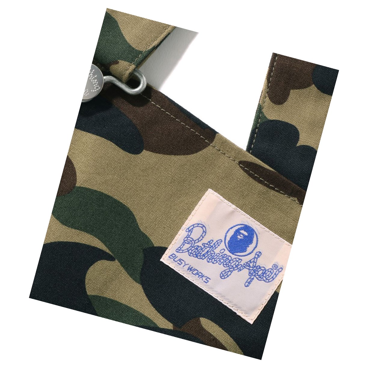 A BATHING APE Bape 1st Camo Jumper Mini Röcke Damen Grün | 89745ZRSD