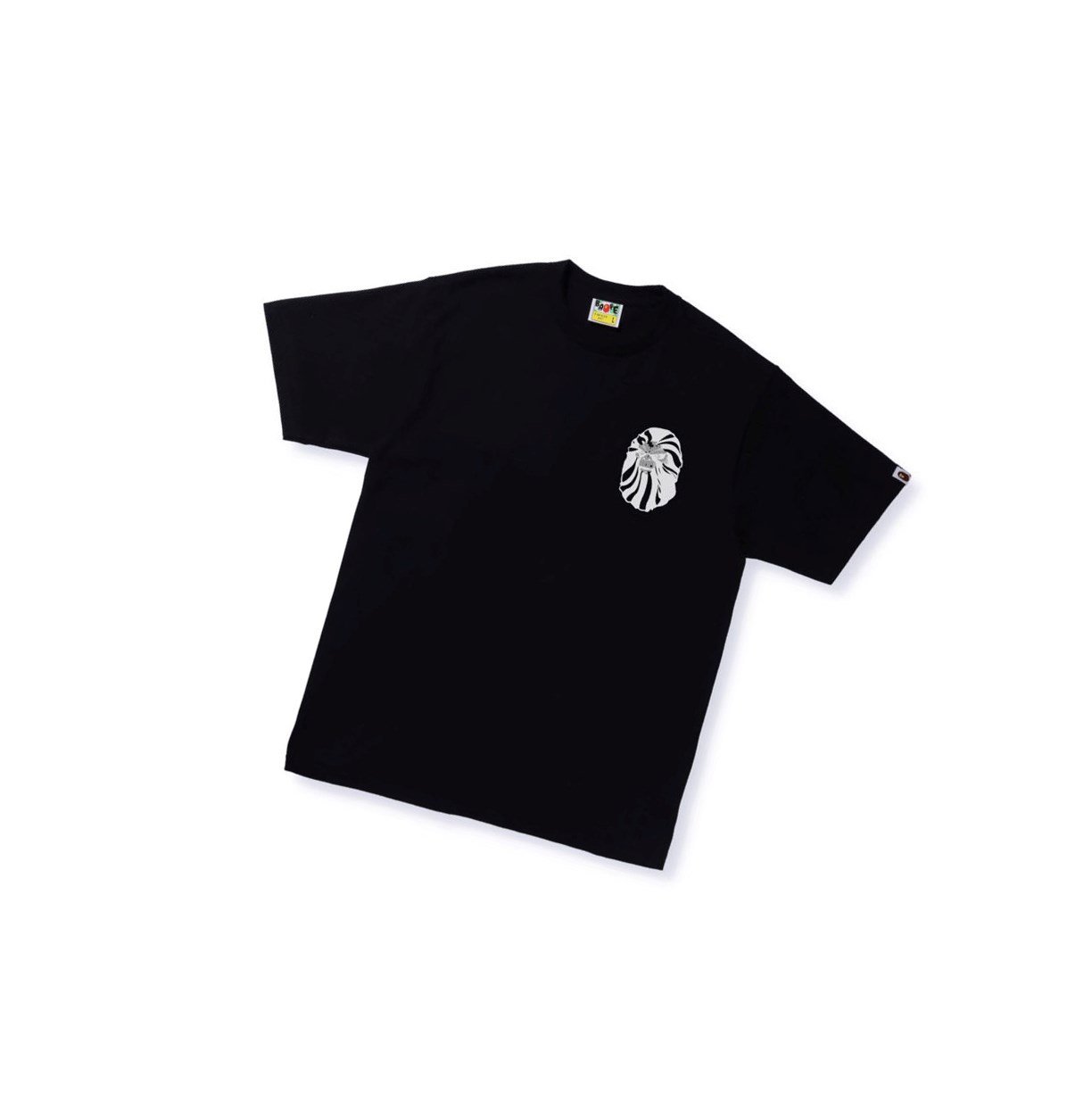 A BATHING APE Bape Ape Head Tee #1 Kurzes Sleeve T-shirts Herren Schwarz | 59843ACOL