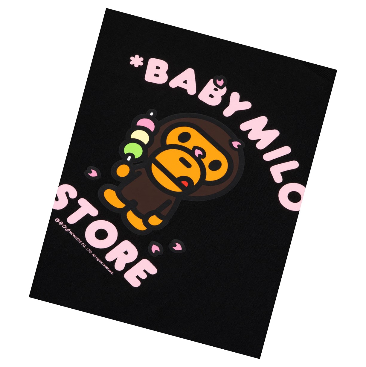 A BATHING APE Bape Baby Milo Boxy Fit Tee Kurzes Sleeve T-shirts Damen Schwarz | 83219DKCU