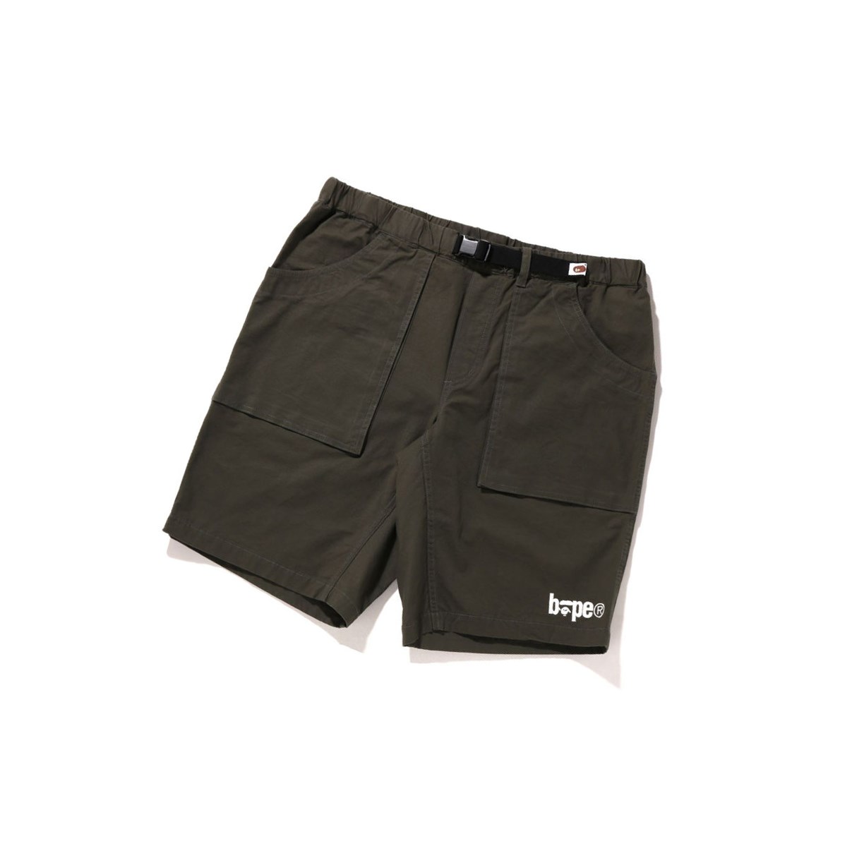 A BATHING APE Bape Climbing Kurze Hose Herren Dunkelkhaki | 73256CNEK