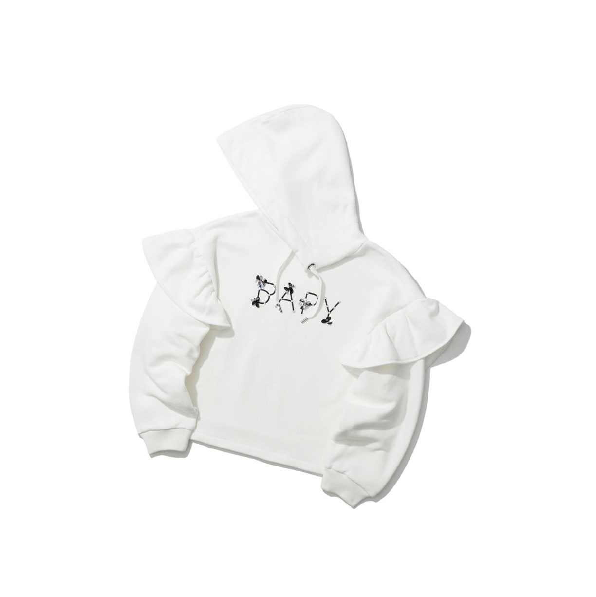 A BATHING APE Bape Embellished Hoodie Damen Weiß | 93427BPRW