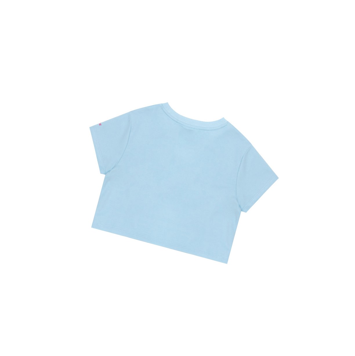 A BATHING APE Bape Flower Cropped Tee Kurzes Sleeve T-shirts Damen Blau | 30456HENV