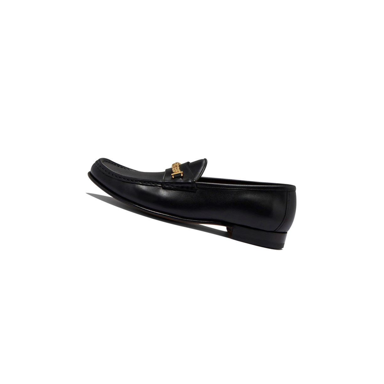 A BATHING APE Bape Gold Chained Loafers & Moccasins Loafers Herren Schwarz | 57390IFAU