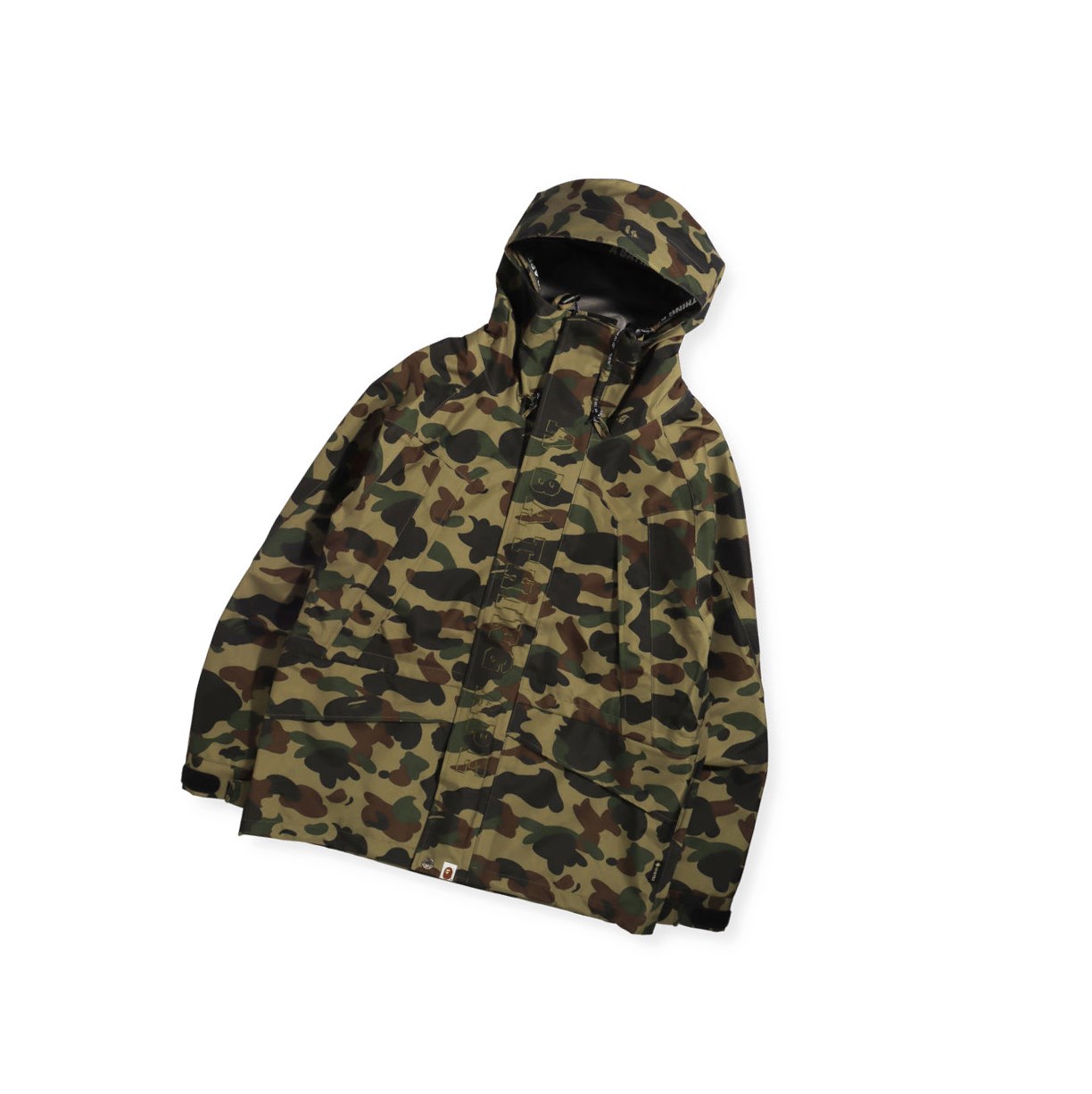 A BATHING APE Bape Gore-tex 1st Camo Snowboard Jacke Herren Grün | 31948YOFC