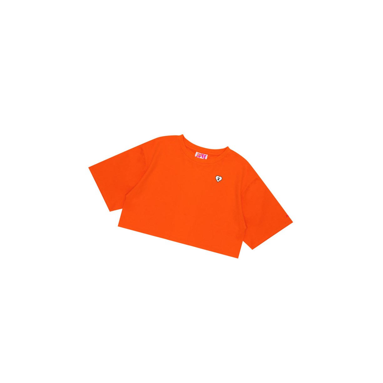 A BATHING APE Bape Graphic Loose Tee Kurzes Sleeve T-shirts Damen Dunkelorange | 51732DWVN