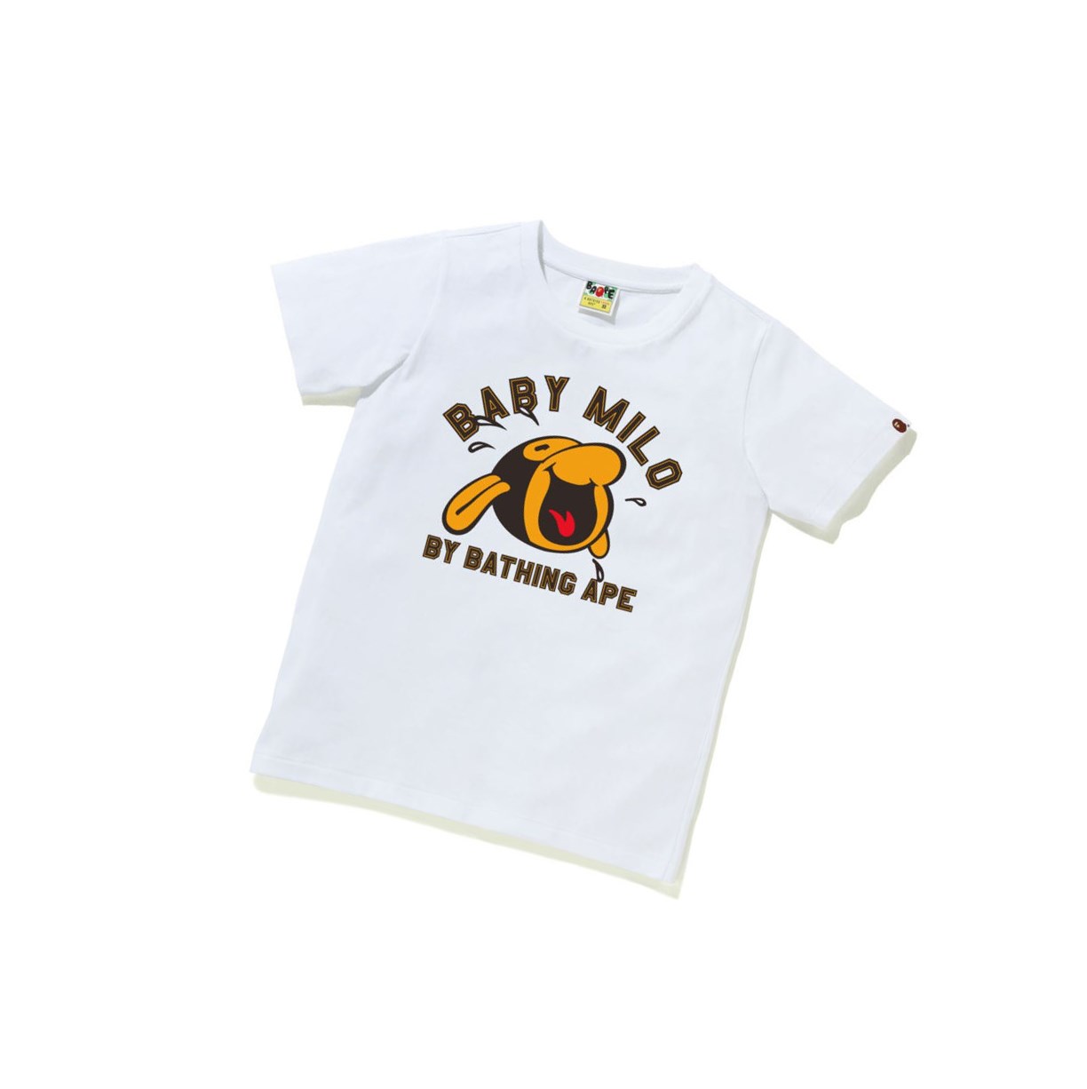 A BATHING APE Bape Klassische Baby Milo Tee #1 Kurzes Sleeve T-shirts Damen Weiß | 93580DHLP