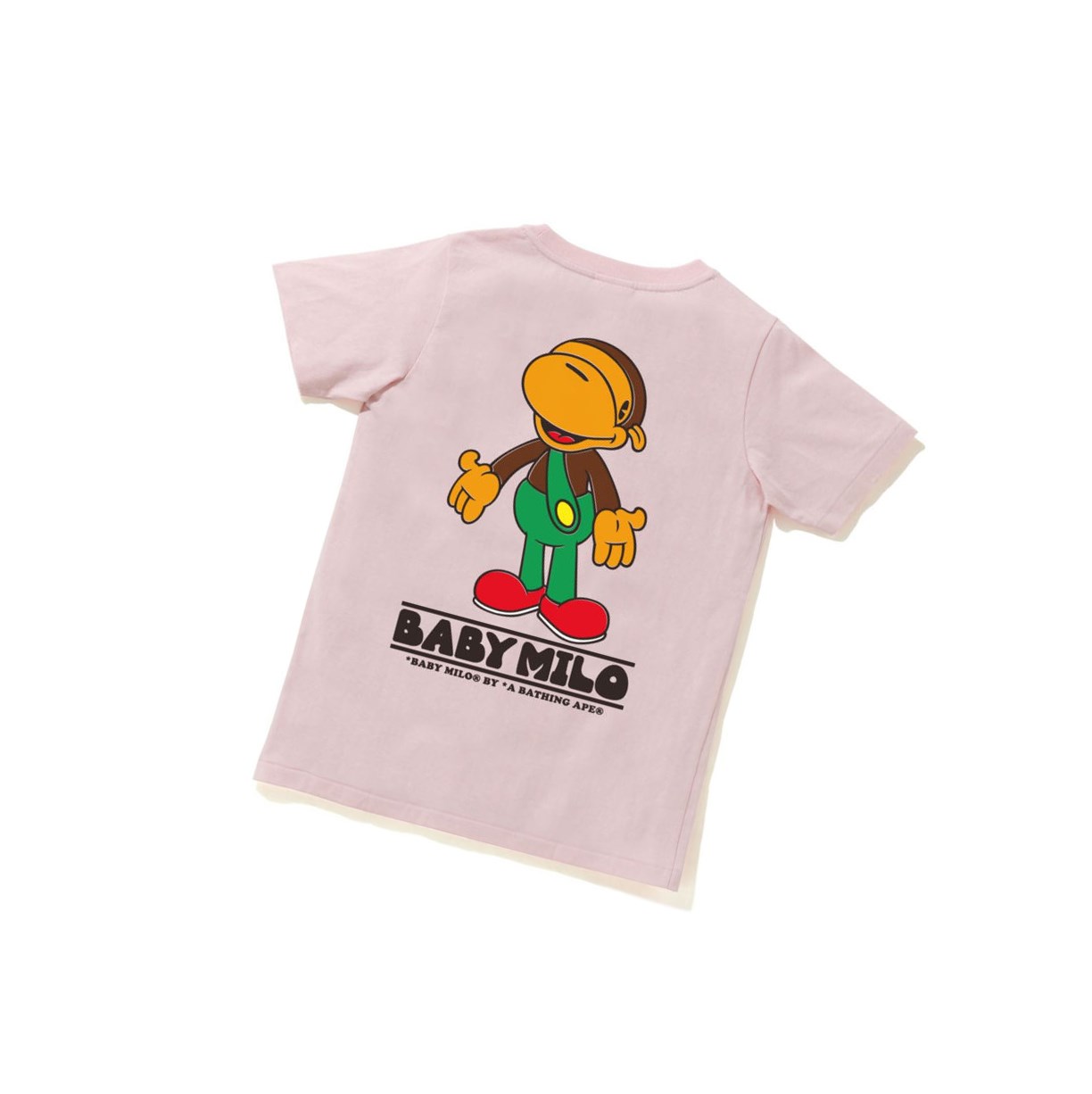 A BATHING APE Bape Klassische Baby Milo Tee #2 Kurzes Sleeve T-shirts Damen Rosa | 98143HTGX