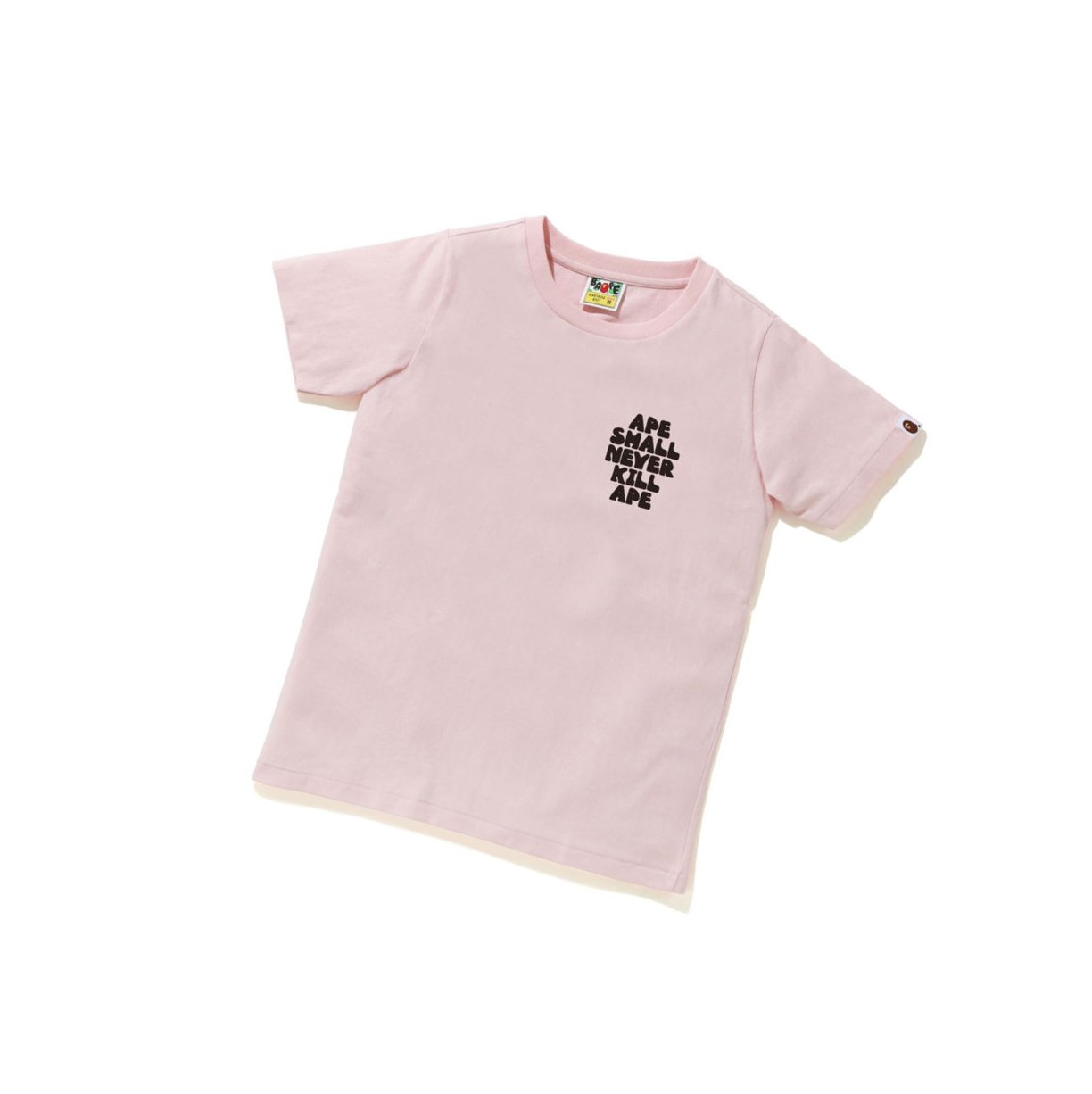 A BATHING APE Bape Klassische Baby Milo Tee #2 Kurzes Sleeve T-shirts Damen Rosa | 98143HTGX