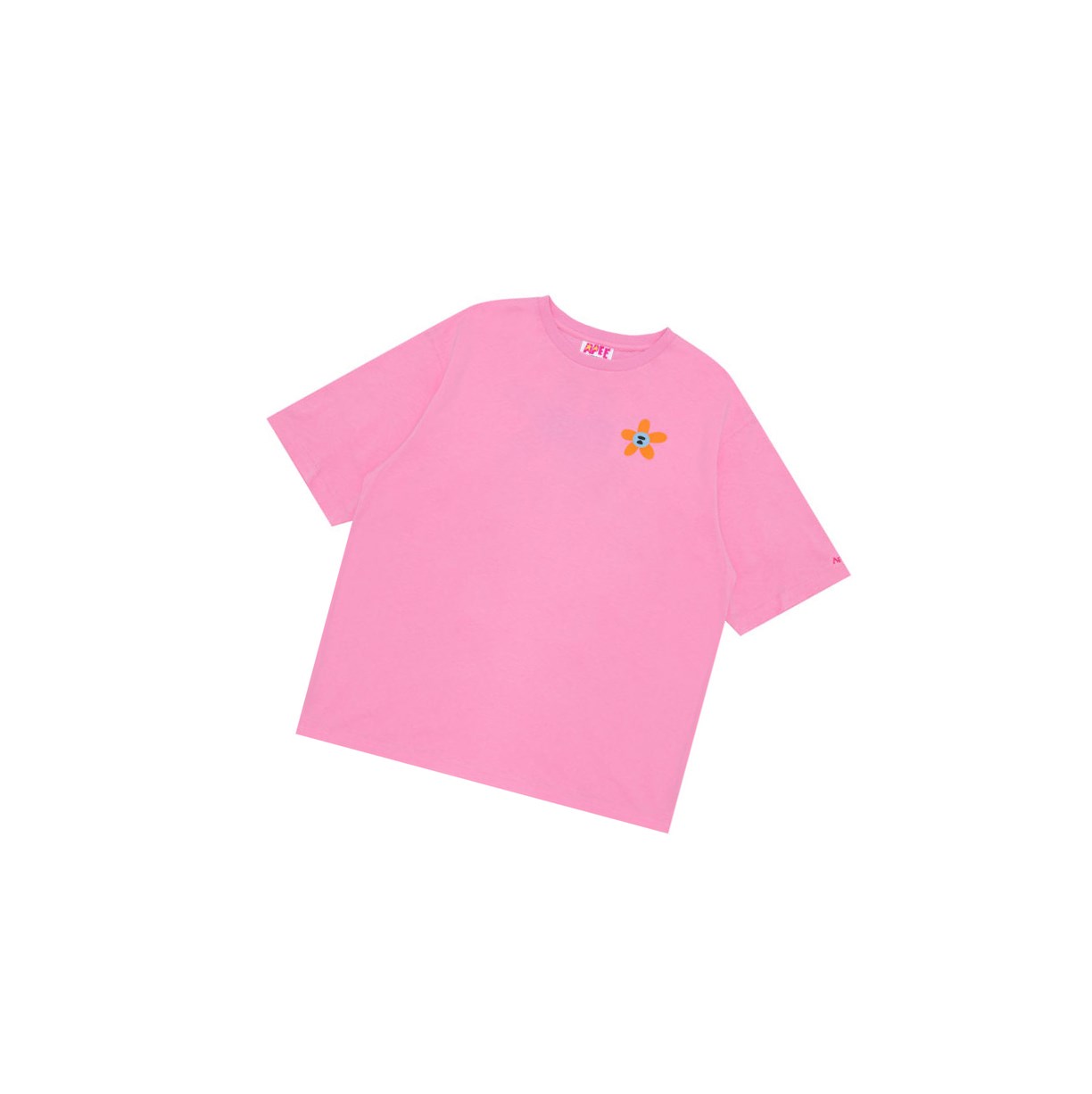 A BATHING APE Bape Klassische Tee Kurzes Sleeve T-shirts Damen Rosa | 09738SIMT