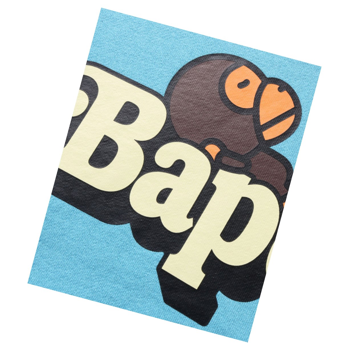 A BATHING APE Bape Milo On Bape Pullover Hoodie Damen Hellblau | 87294CEPH