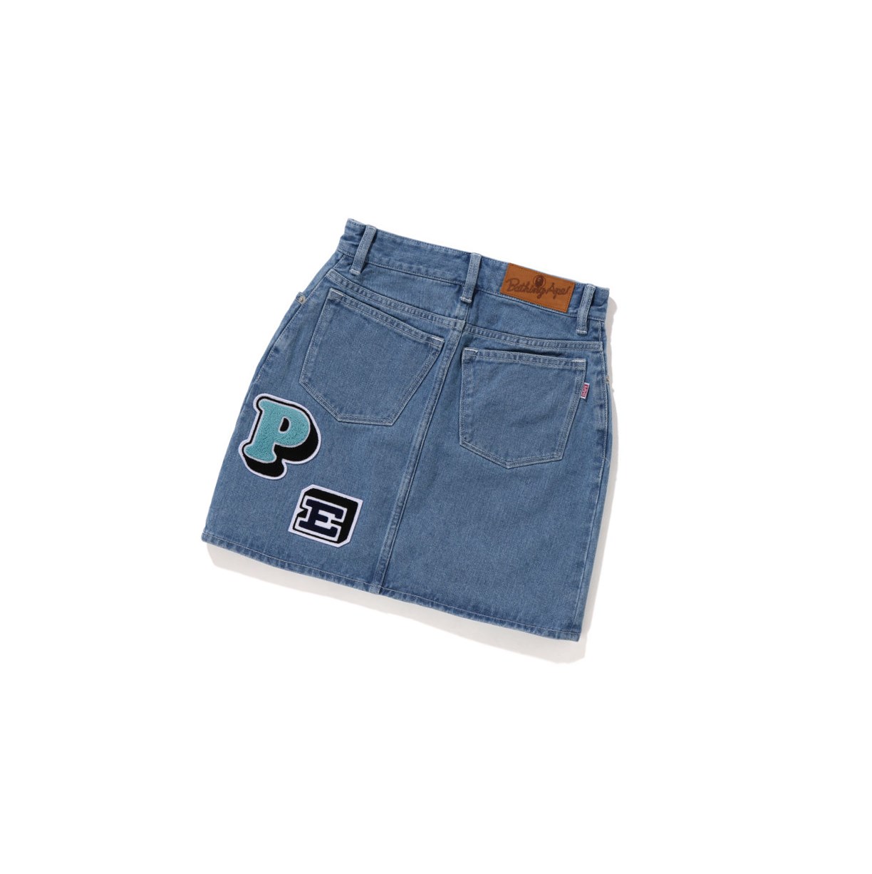 A BATHING APE Bape Multi Fonts Denim Röcke Damen Denim | 05149BIQH