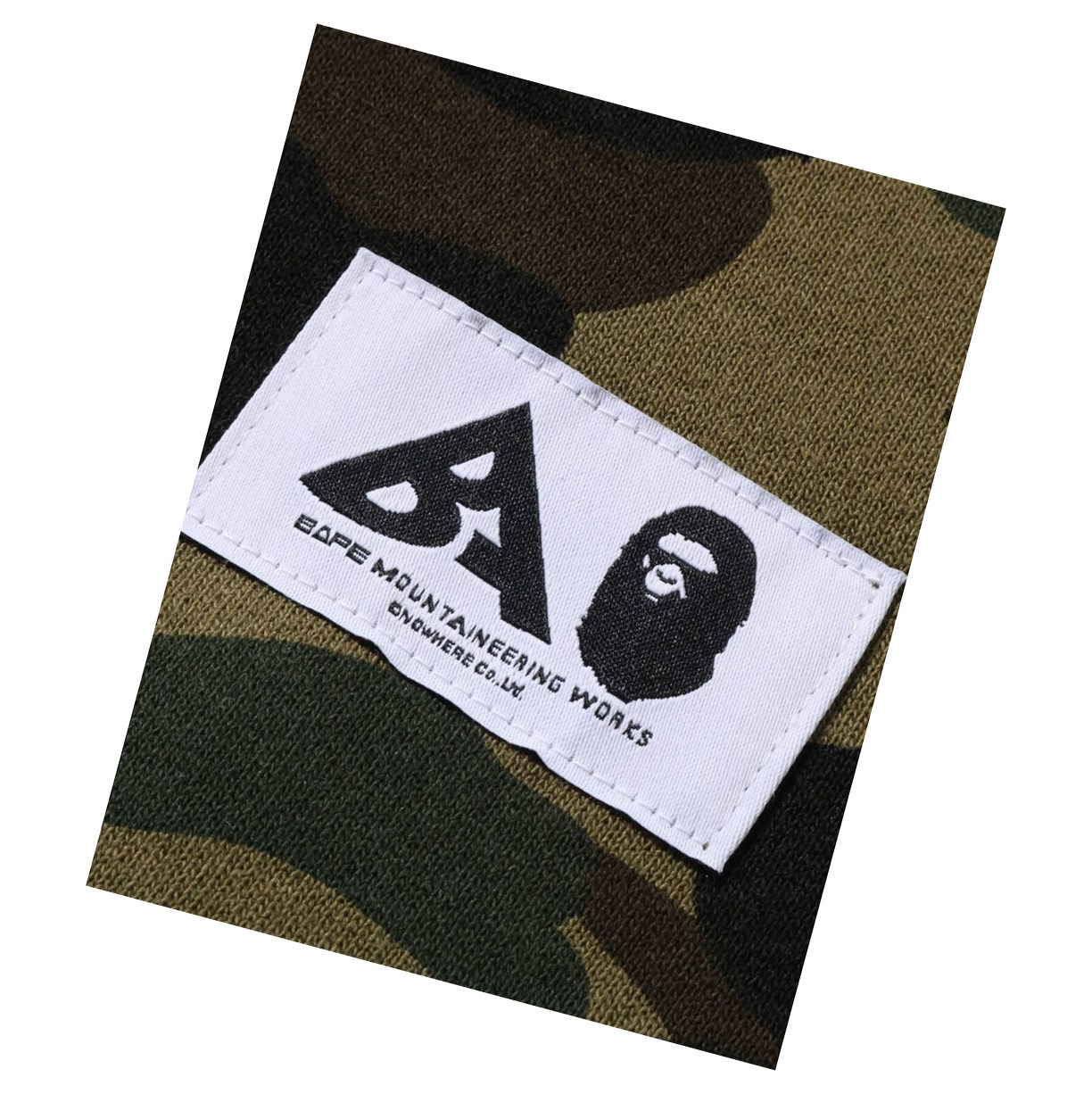 A BATHING APE Bape Multi Label 1st Camo Oversized Hoodie Damen Grün | 06913MUZS