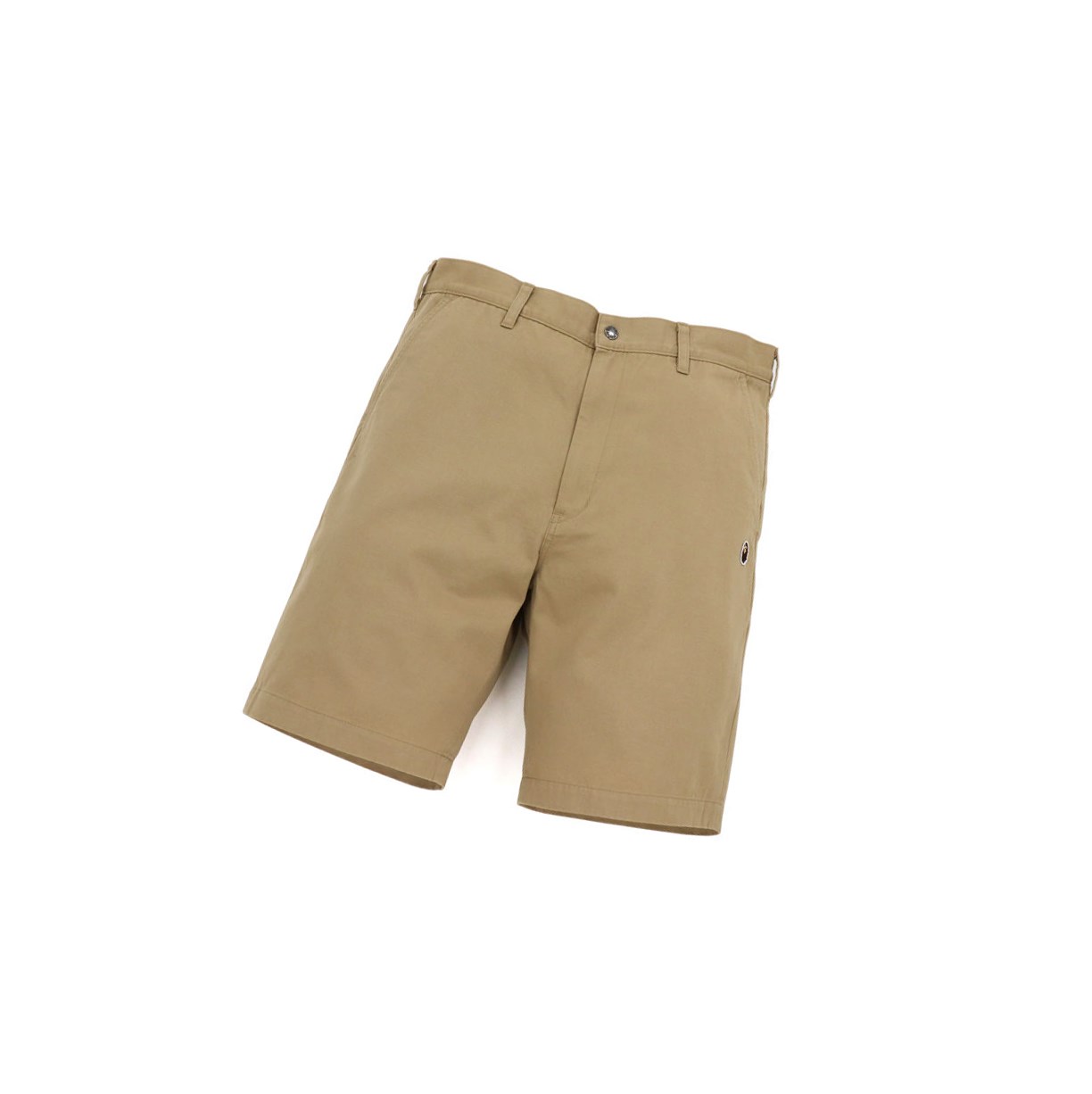 A BATHING APE Bape One Point Chino Kurze Hose Herren Beige | 17692ZHNW