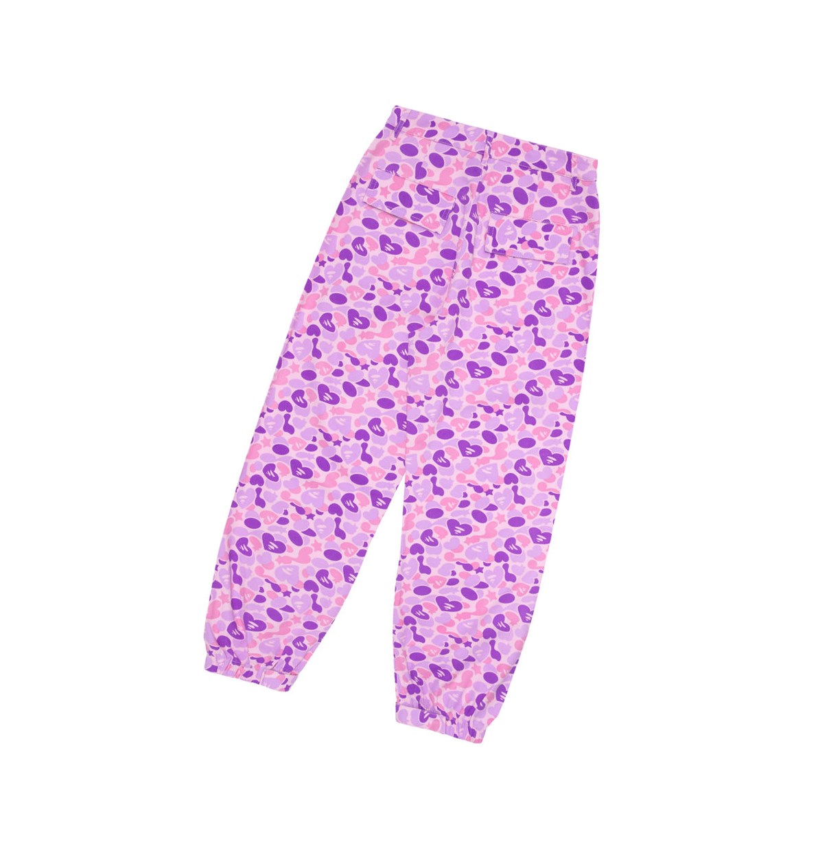 A BATHING APE Bape Printed Cargo Long Hose Damen Violet | 69814ORGW