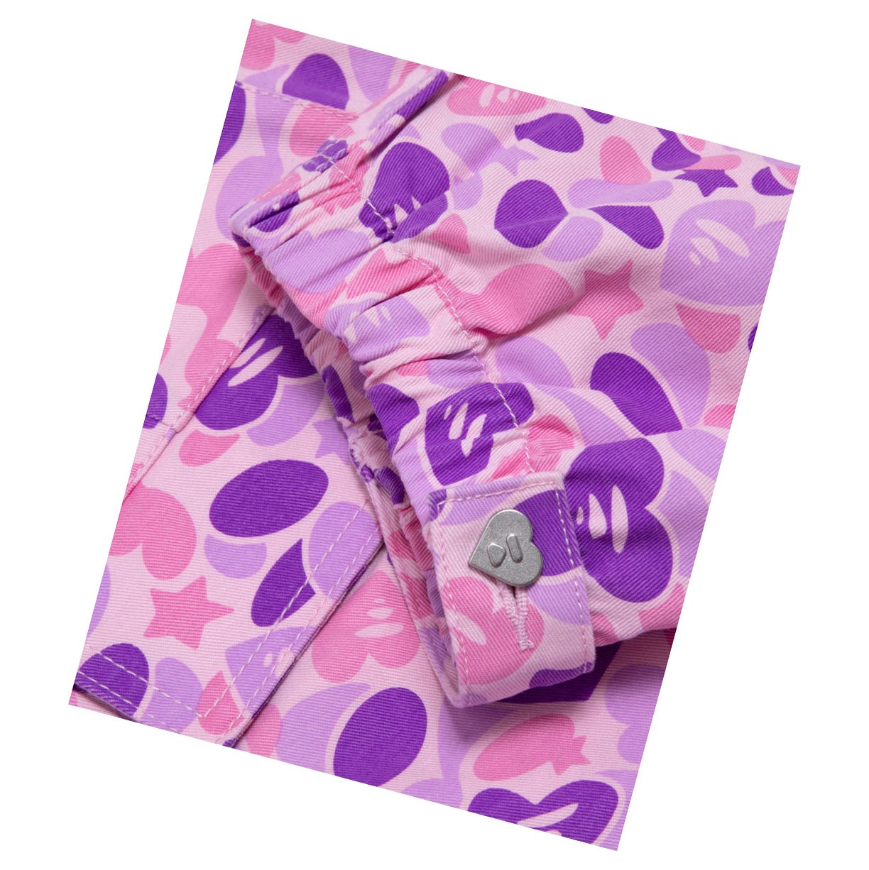 A BATHING APE Bape Printed Cargo Long Hose Damen Violet | 69814ORGW