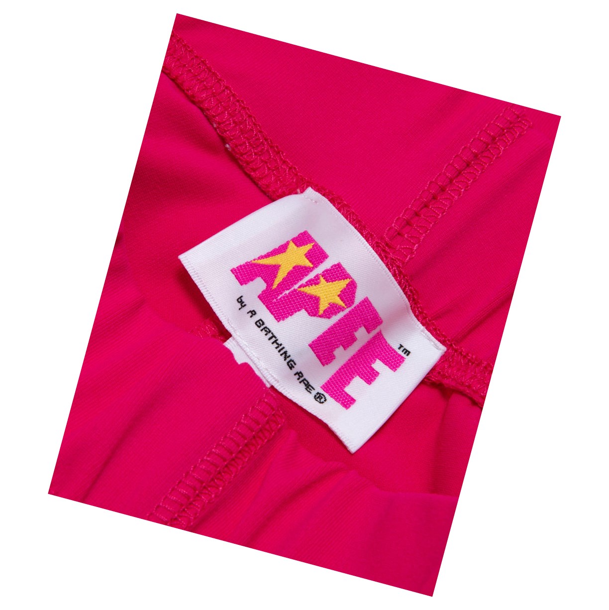 A BATHING APE Bape Slim Fit Kurze Hose Damen Rosa | 20714CVLH