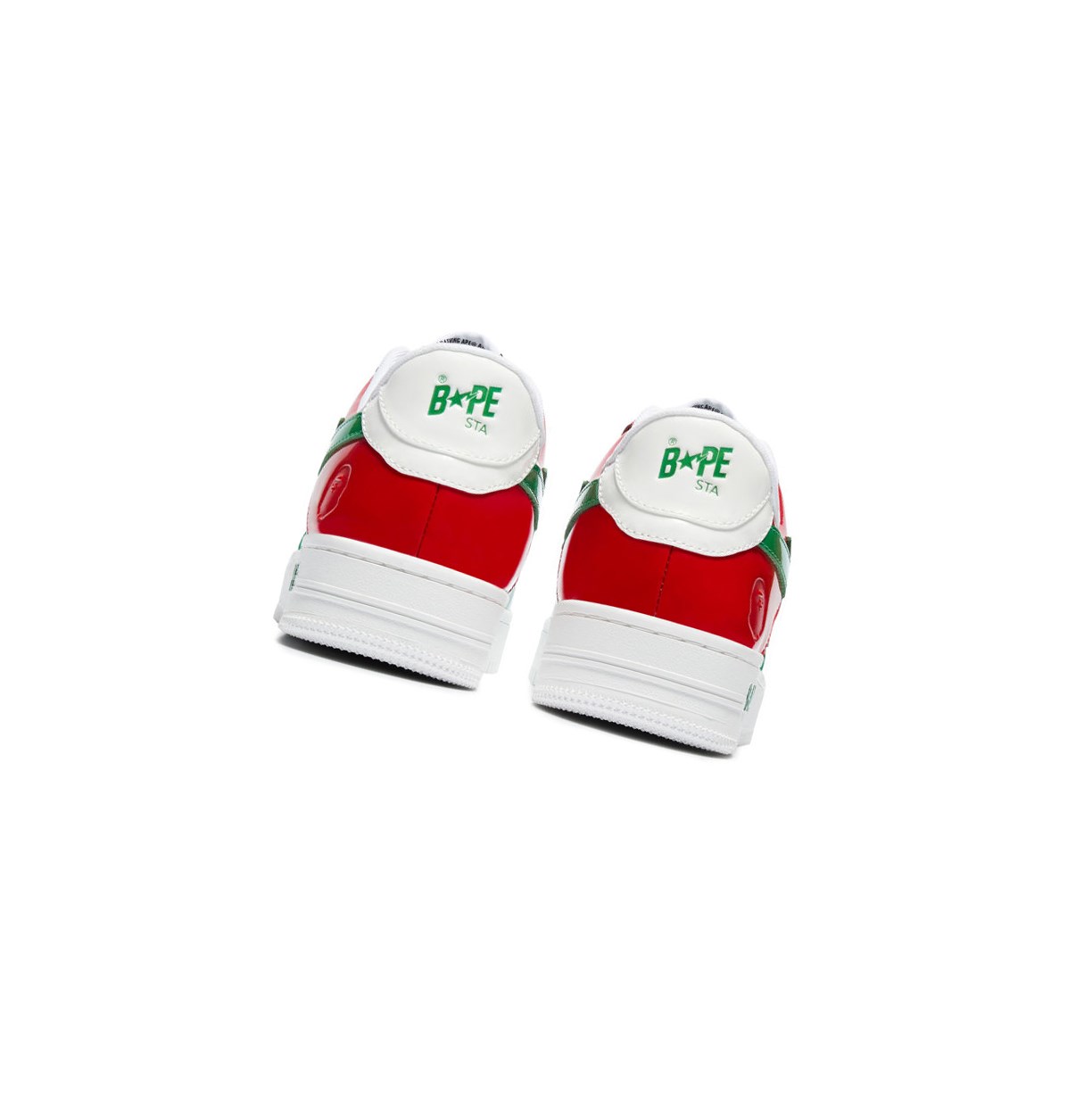 A BATHING APE Bape Sta M1 Low Sneakers Herren Grün | 79628FYIG