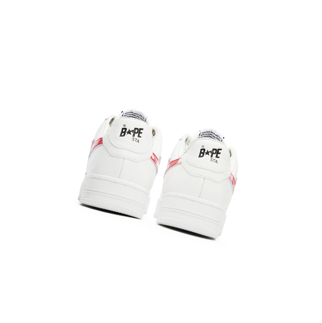 A BATHING APE Bape Sta™ White / Abc Camo Low Sneakers Damen Rosa | 24189ZDJN