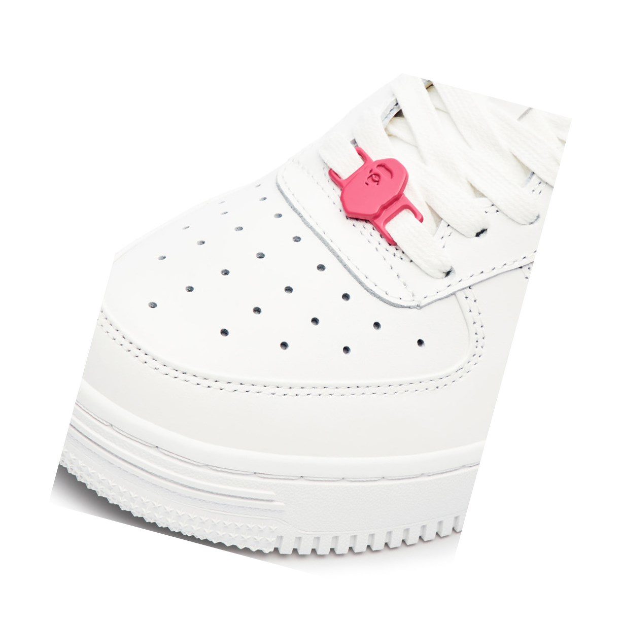 A BATHING APE Bape Sta™ White / Abc Camo Low Sneakers Damen Rosa | 24189ZDJN