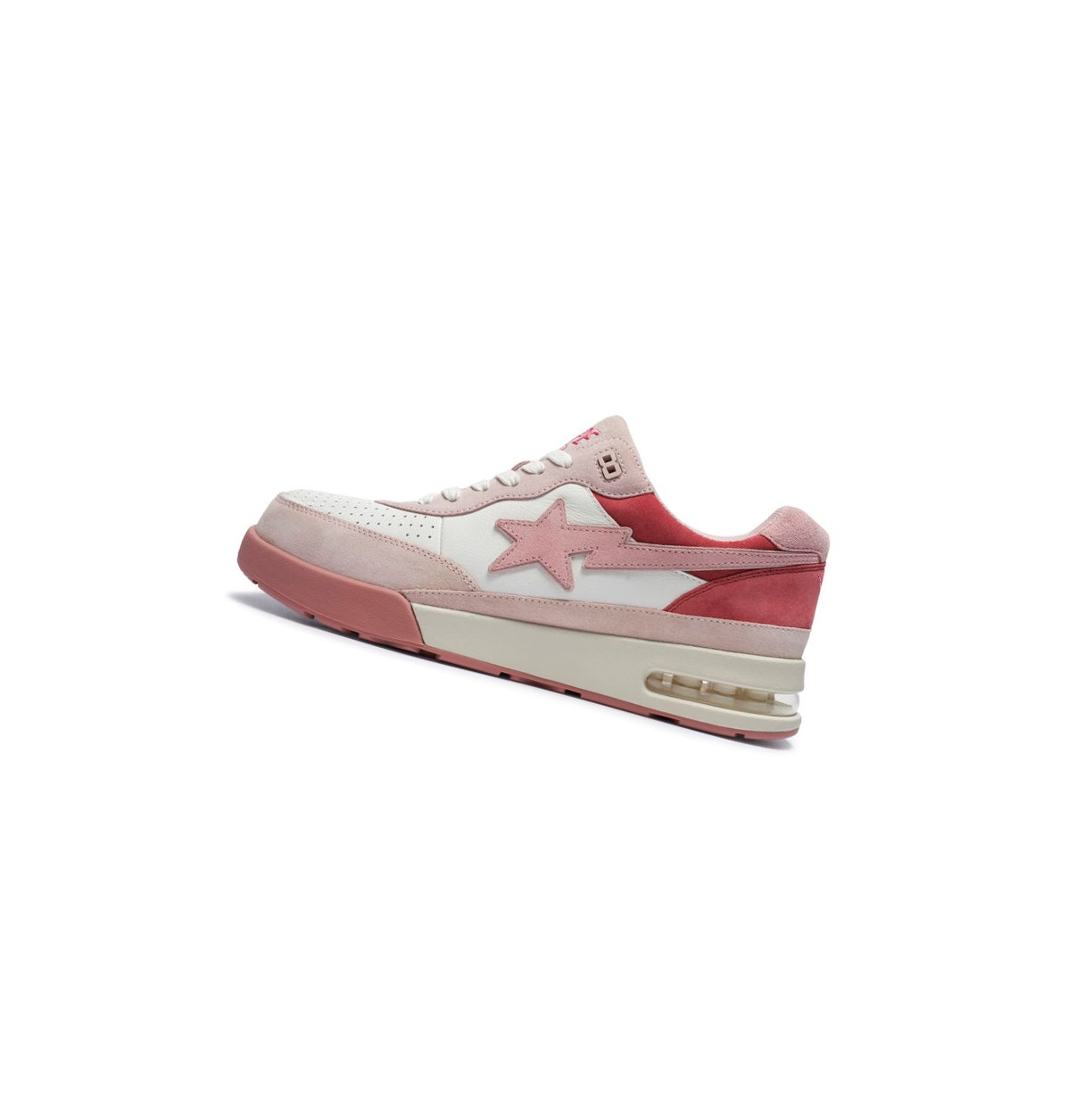 A BATHING APE Bape Straßen Sta #3 M2 Low Sneakers Herren Rosa | 45319CGIS