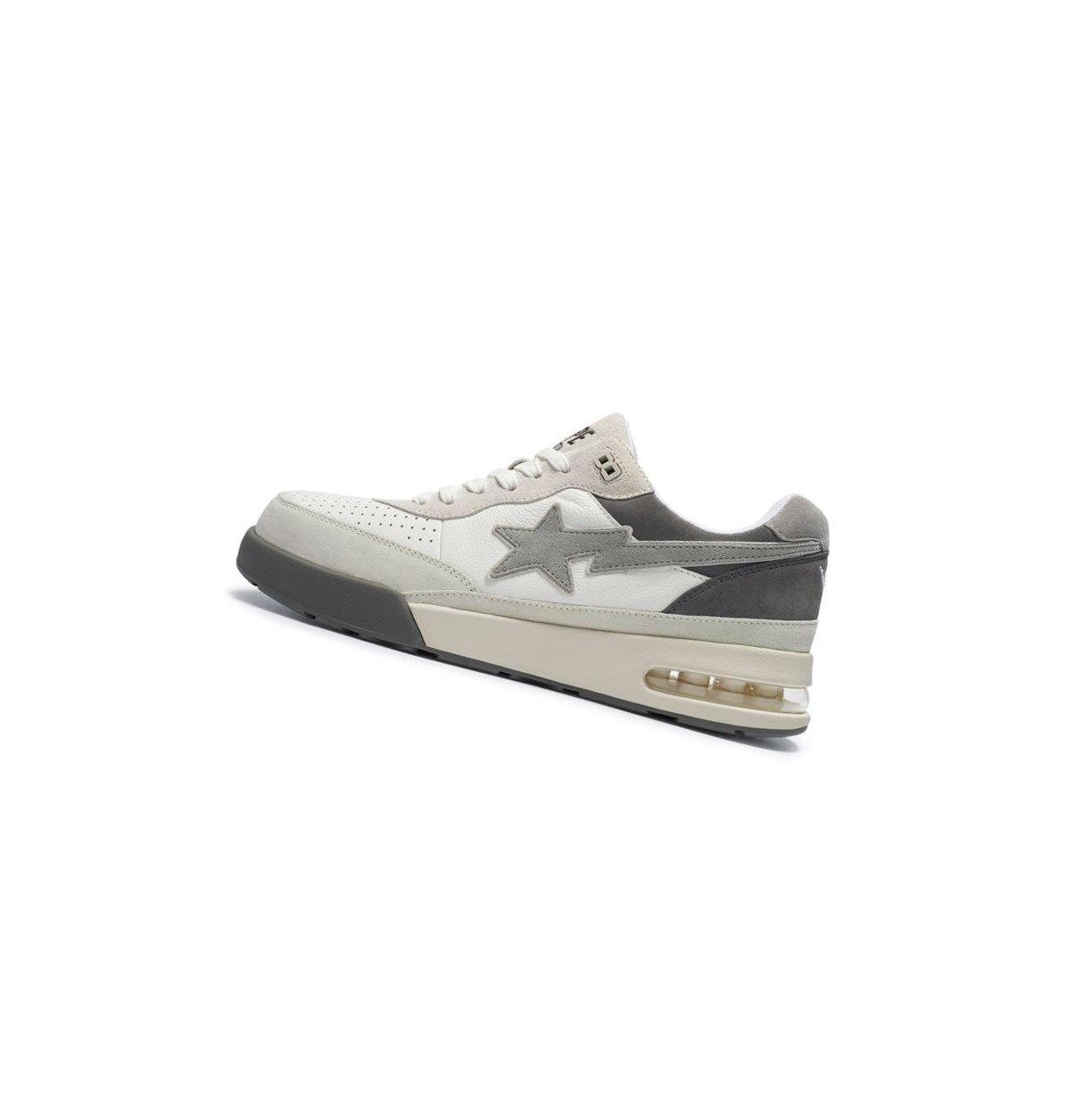 A BATHING APE Bape Straßen Sta #3 M2 Low Sneakers Herren Grau | 50391ZGPJ