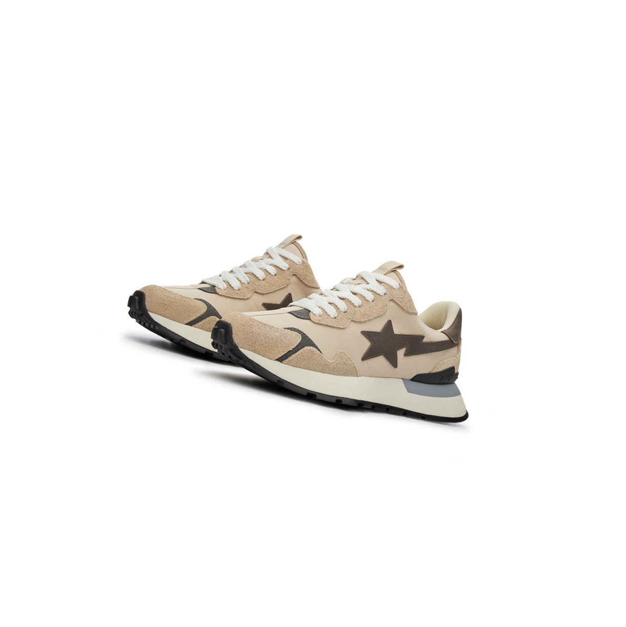 A BATHING APE Bape Straßen Sta Express #1 L Low Sneakers Damen Beige | 17348PKUS