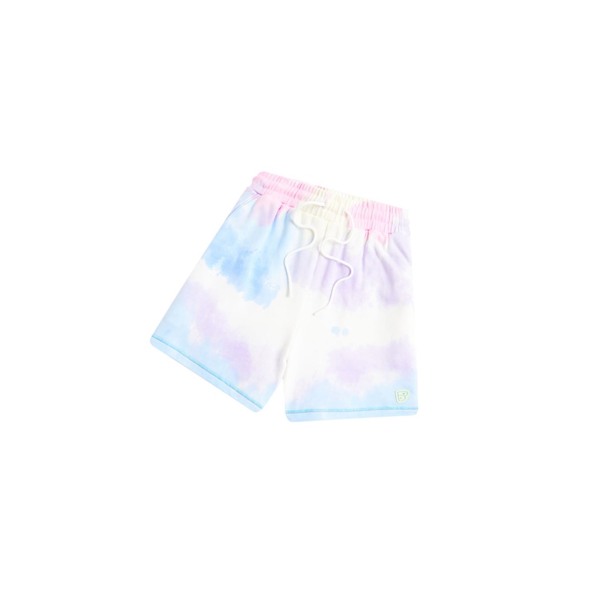 A BATHING APE Bape Tie-dye Kurze Hose Damen Hellblau | 84271FHKU