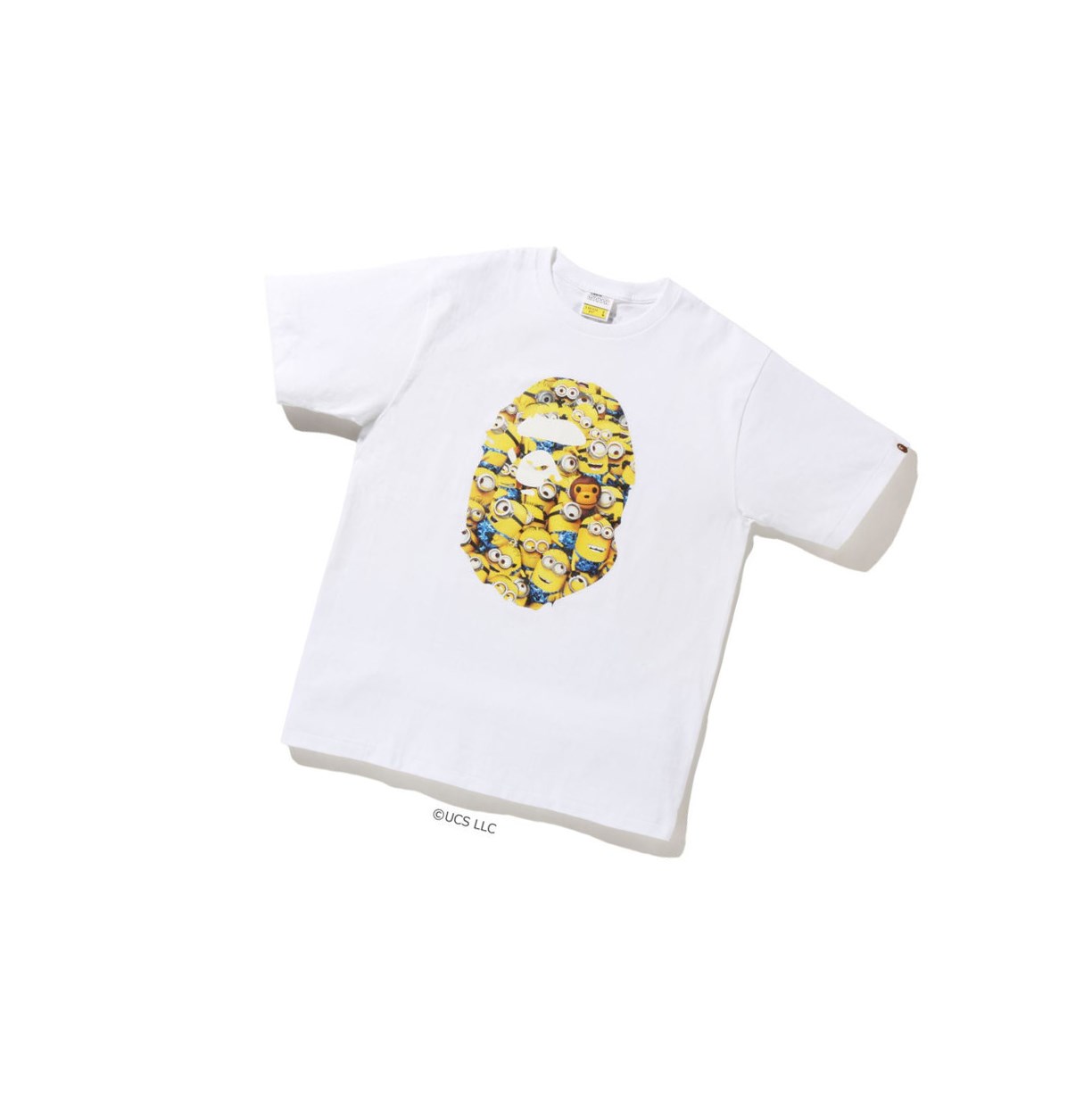 A BATHING APE Bape X Minions Tee09 Kurzes Sleeve T-shirts Herren Weiß | 51647HXUS