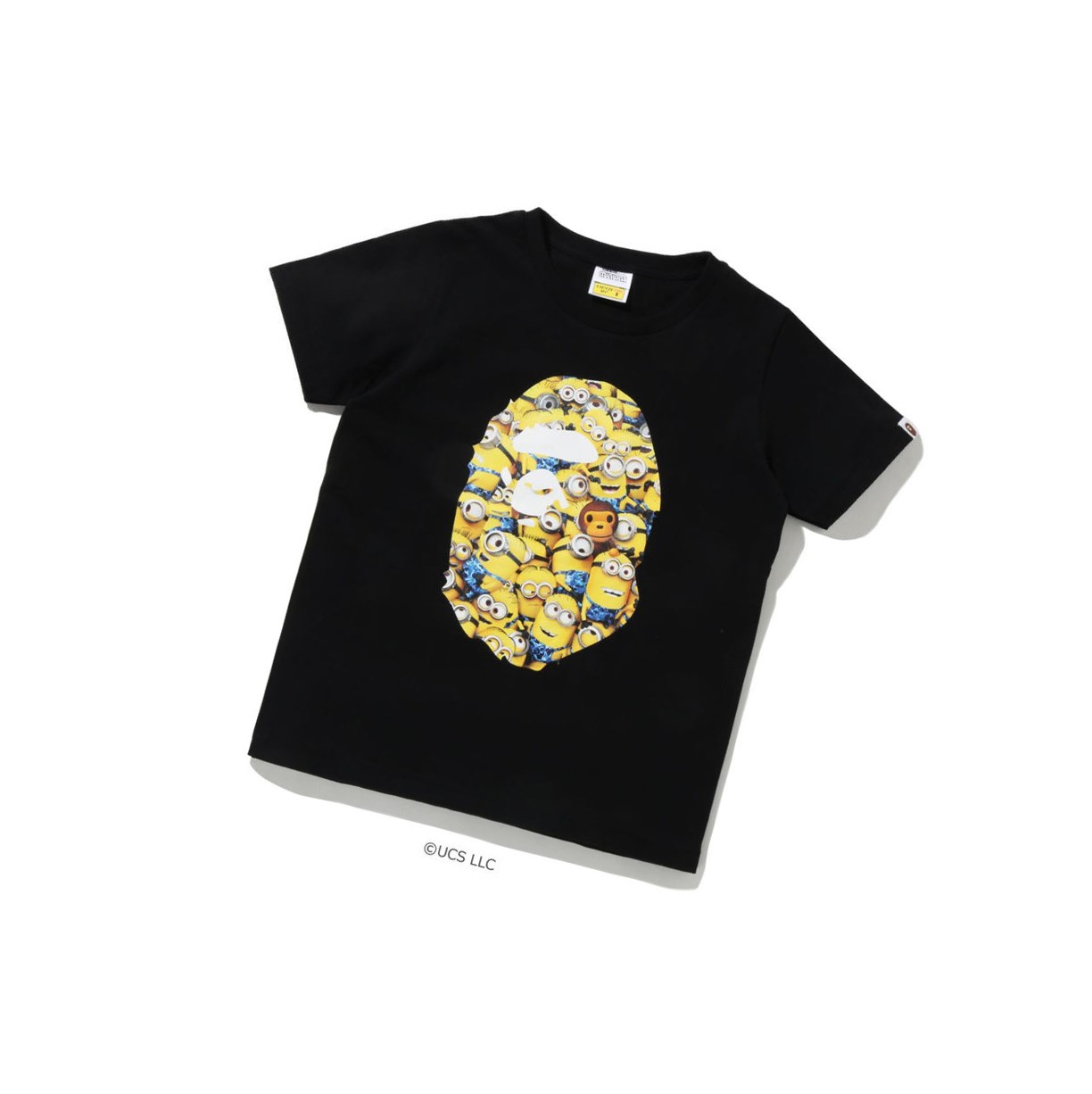 A BATHING APE Bape X Minions Tee09 Kurzes Sleeve T-shirts Damen Schwarz | 96832LRPX