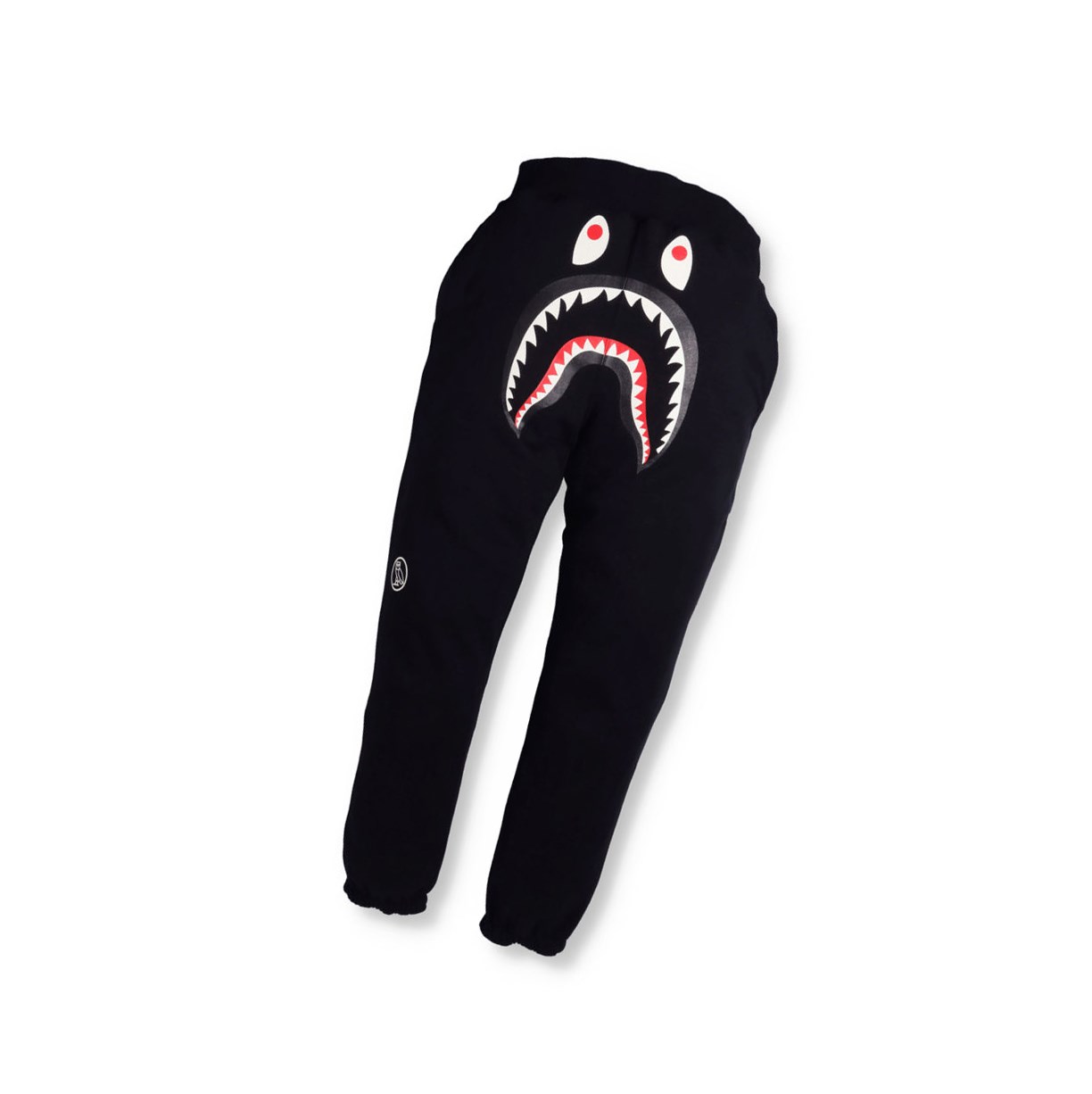 A BATHING APE Bape X Ovo Woodland Camo Shark Reversible Sweatpants Sweat Hose Herren Schwarz | 36170AIET