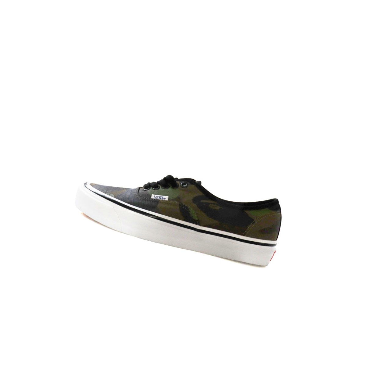 A BATHING APE Bape X Vans 1st Camo Authentic Low Sneakers Herren Grün | 98540TANH