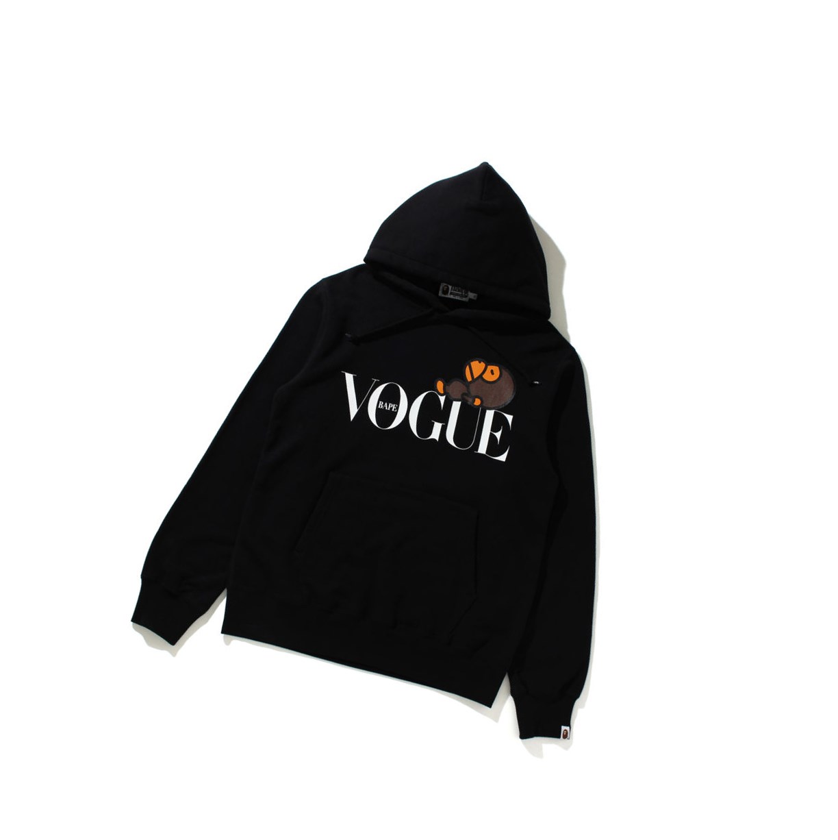 A BATHING APE Bape X Vogue Milo Pullover Hoodie Damen Schwarz | 58320ABPW