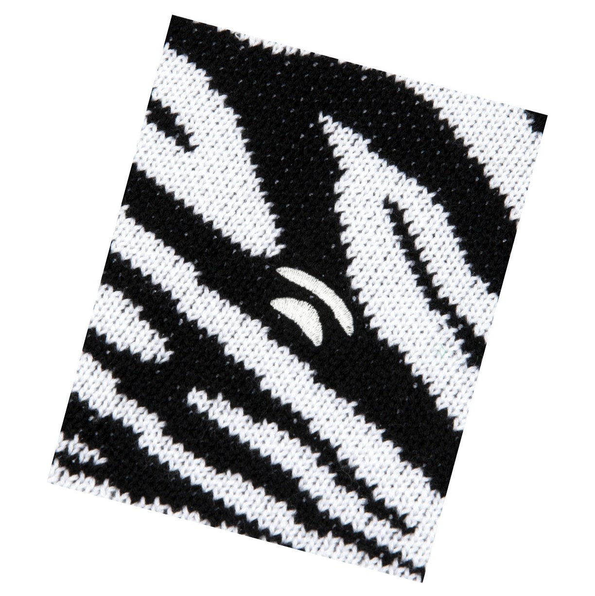 A BATHING APE Bape Zebra Pattern Knit Mini Röcke Damen Schwarz | 15862NMDR